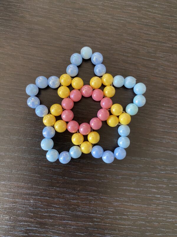 Fidget toy fleur en perles – Image 8