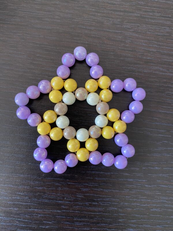 Fidget toy fleur en perles – Image 6